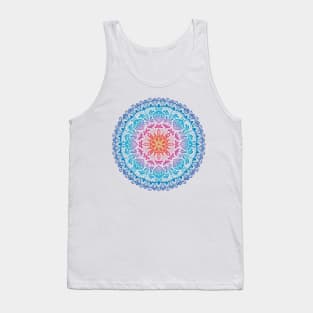 Rainbow mandala Tank Top